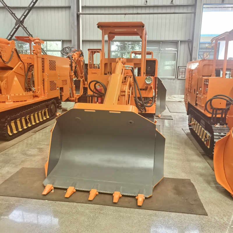 Máy xúc lật dỡ hàng bên hông