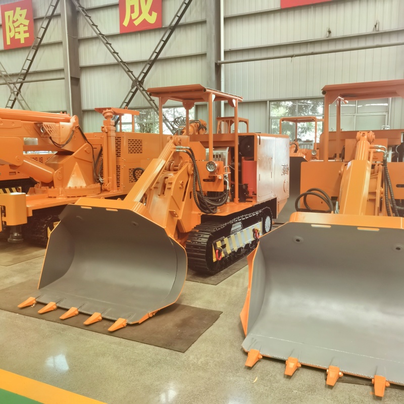 Máy xúc đá ngầm