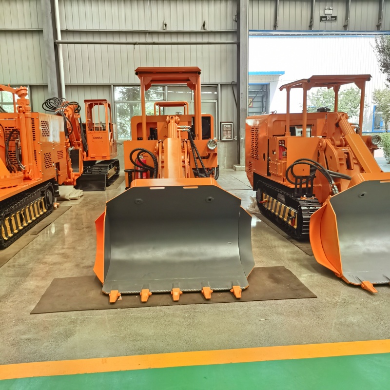 Seitenkipper-Gesteinslader