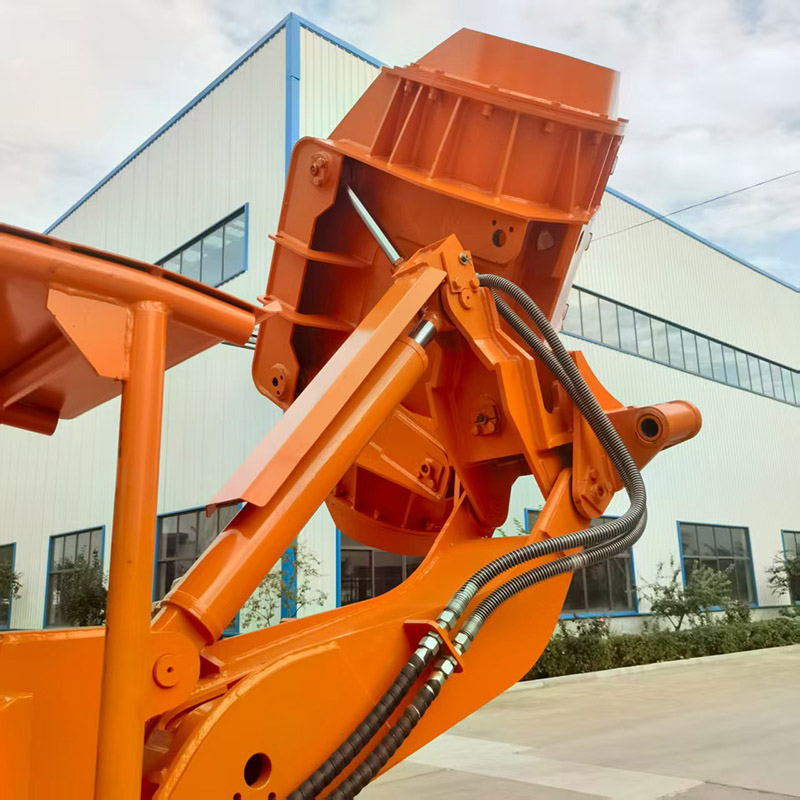 Quarry Side Unloading Rock Loader