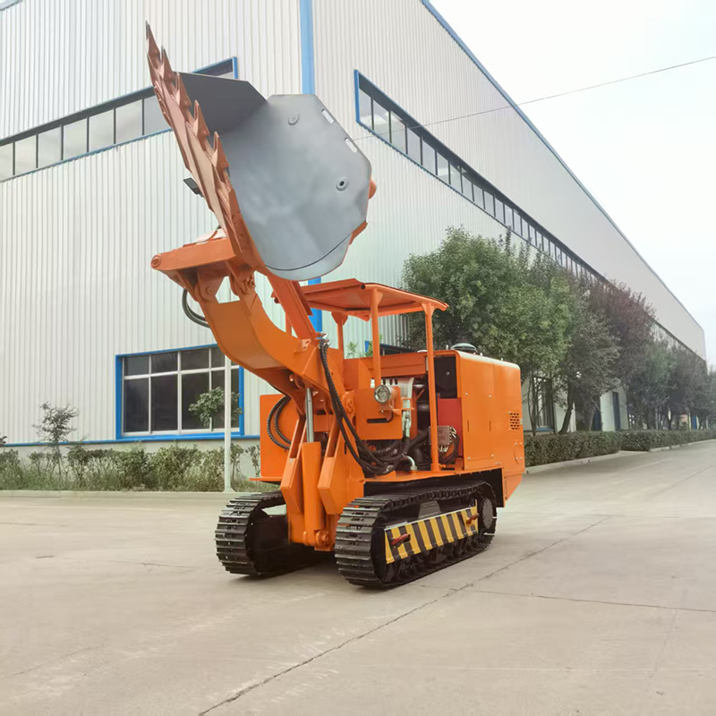 Máy xúc lật đá dỡ hàng bên hông bền bỉ