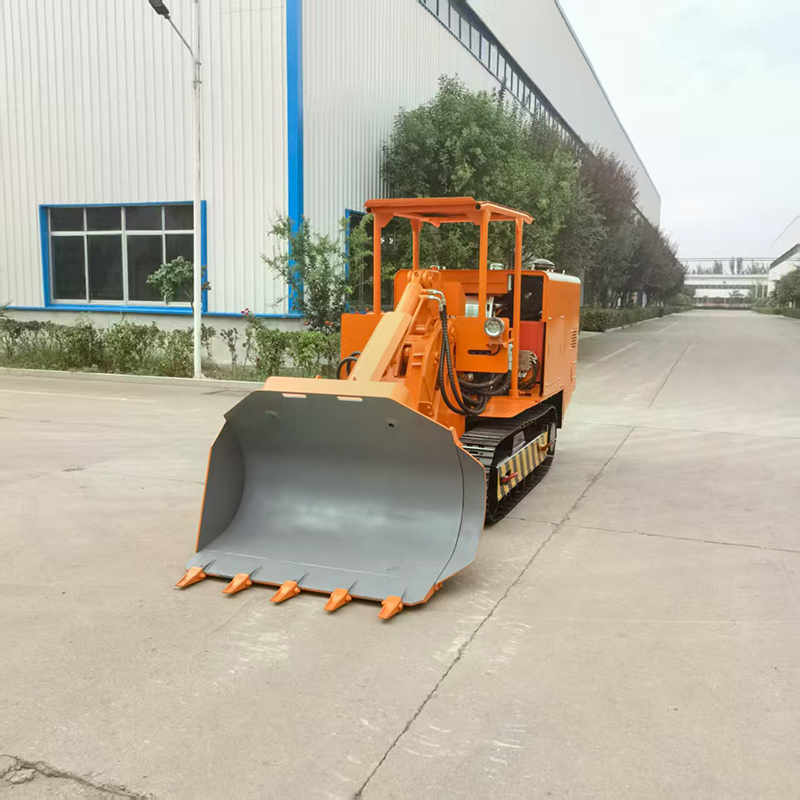 Chargeur de roche à déchargement latéral 120