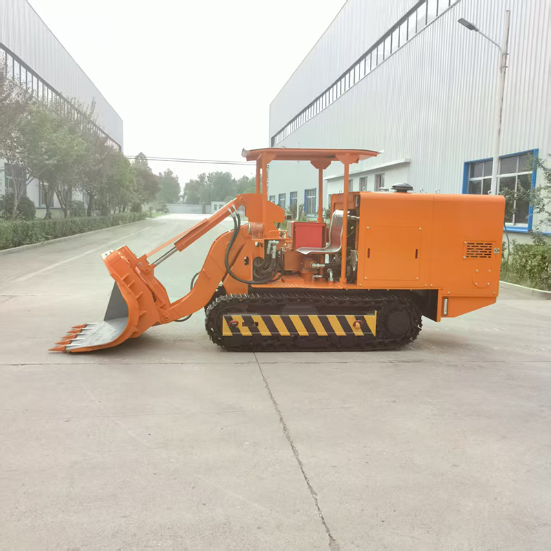 Mining Side Unloading Rock Loader