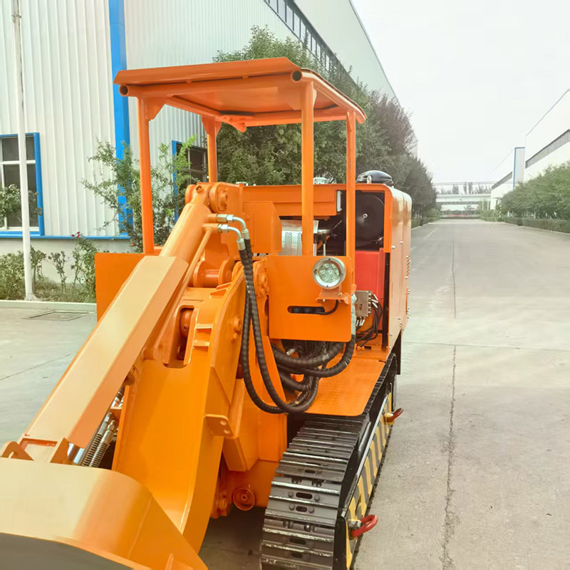 Gold Mine Side Unloading Rock Loader