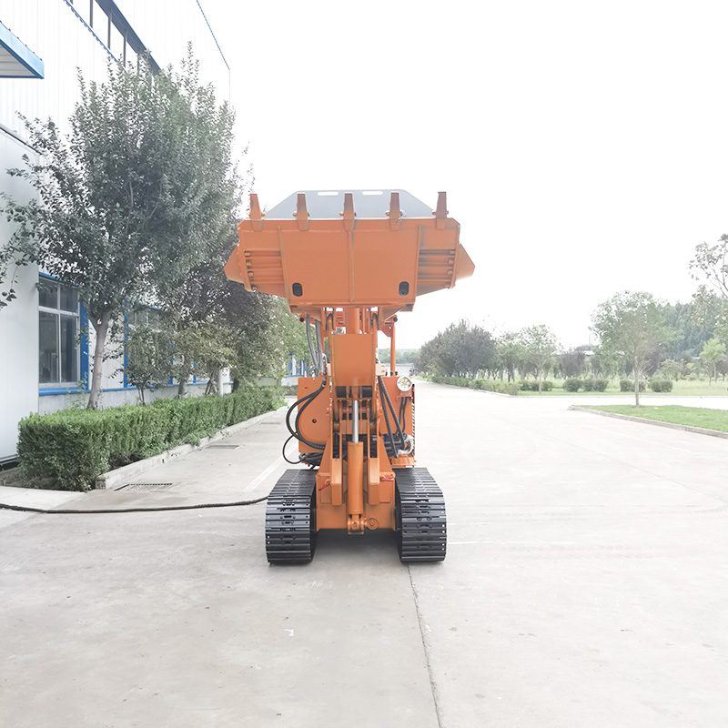 Chargeuse de roches à benne latérale personnalisée