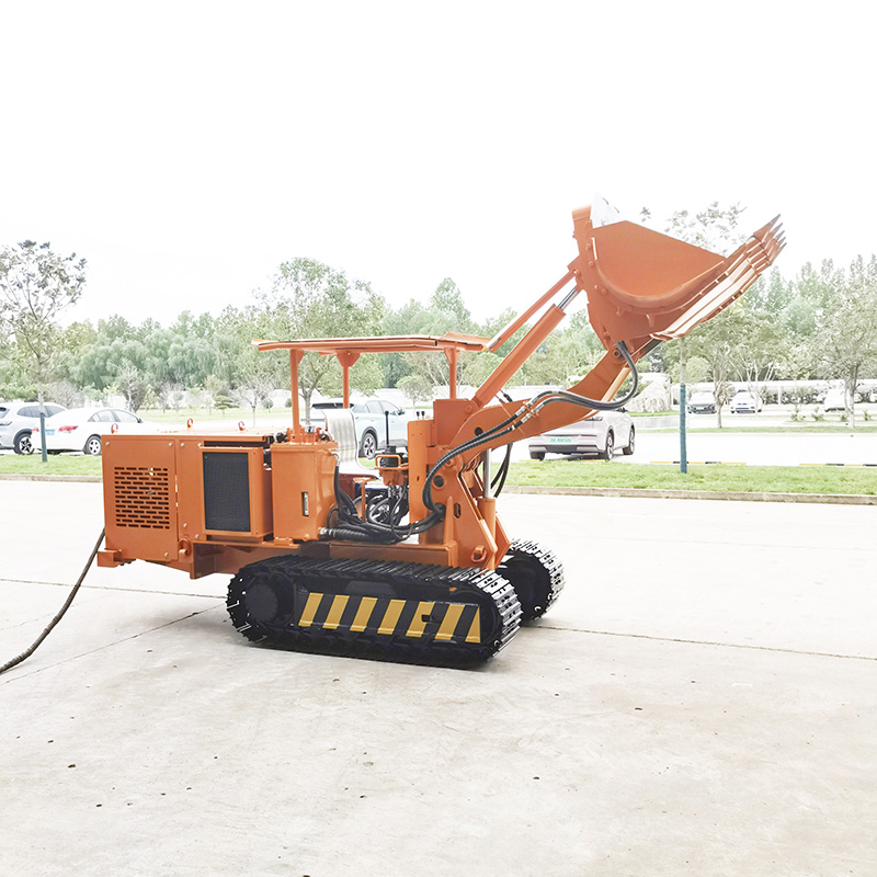 Chargeuse de roches à benne latérale personnalisée
