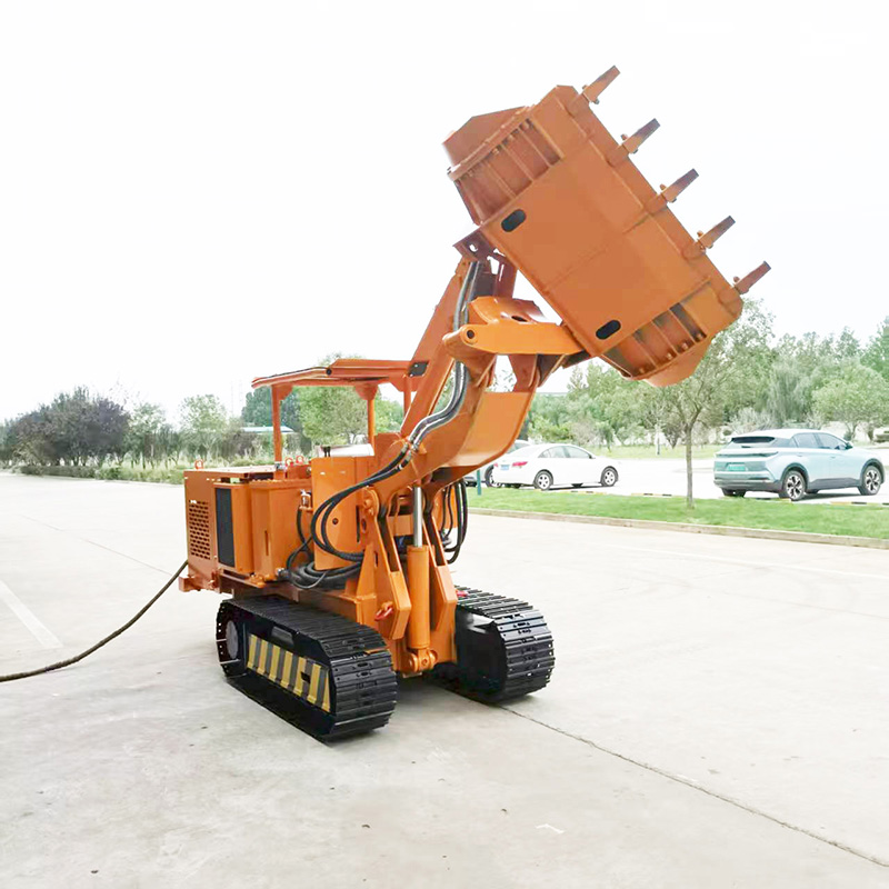 Chargeuse de roches à benne latérale personnalisée