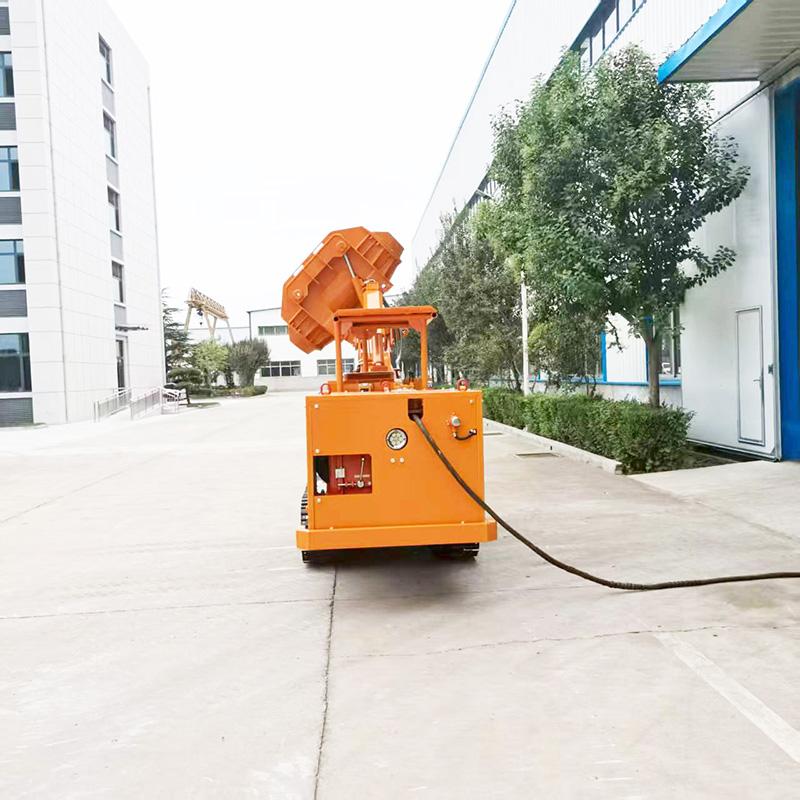 Chargeuse de roches pour mine de charbon