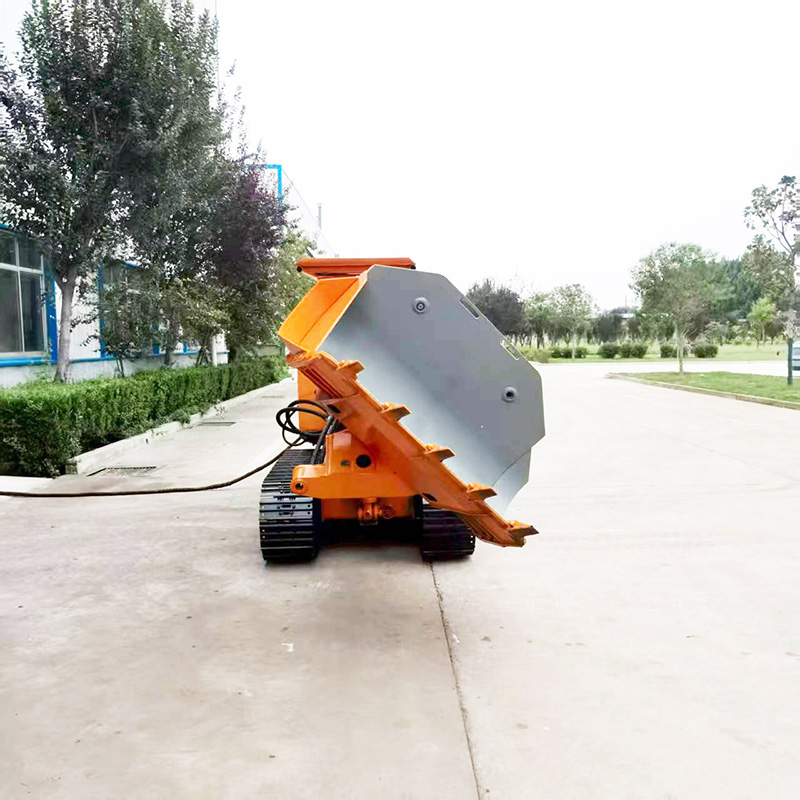 รถตักหินแบบเทข้างเปลี่ยนเร็ว