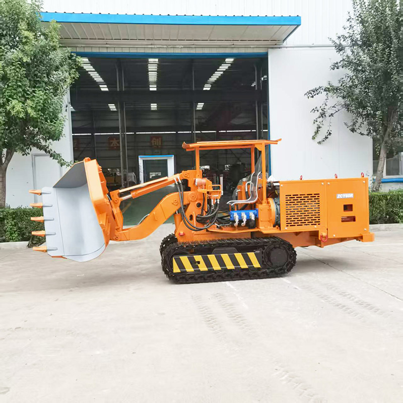 Pemuat Batu Dump Sisi Sedang