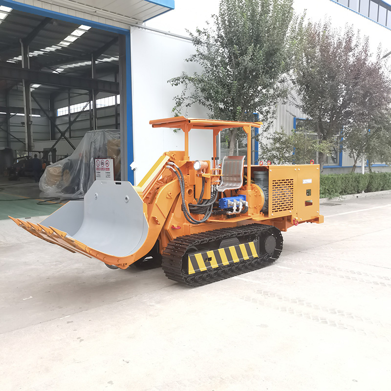 รถตักหินขนถ่ายด้านข้างขนาดใหญ่