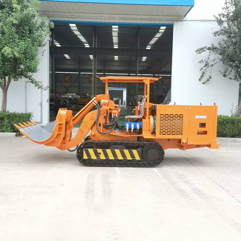 Chargeuse de roches à benne latérale personnalisée