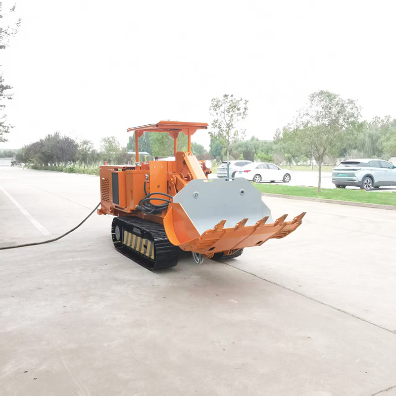 Kettenfahrzeug-Seitenkipper-Gesteinslader