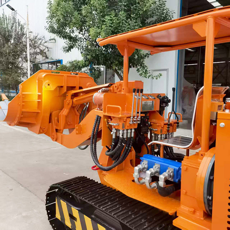 Chargeuse de roches à benne latérale personnalisée