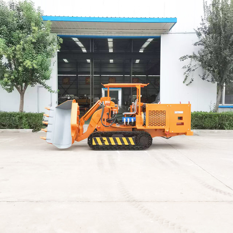 รถตักหินแบบเทข้างเปลี่ยนเร็ว