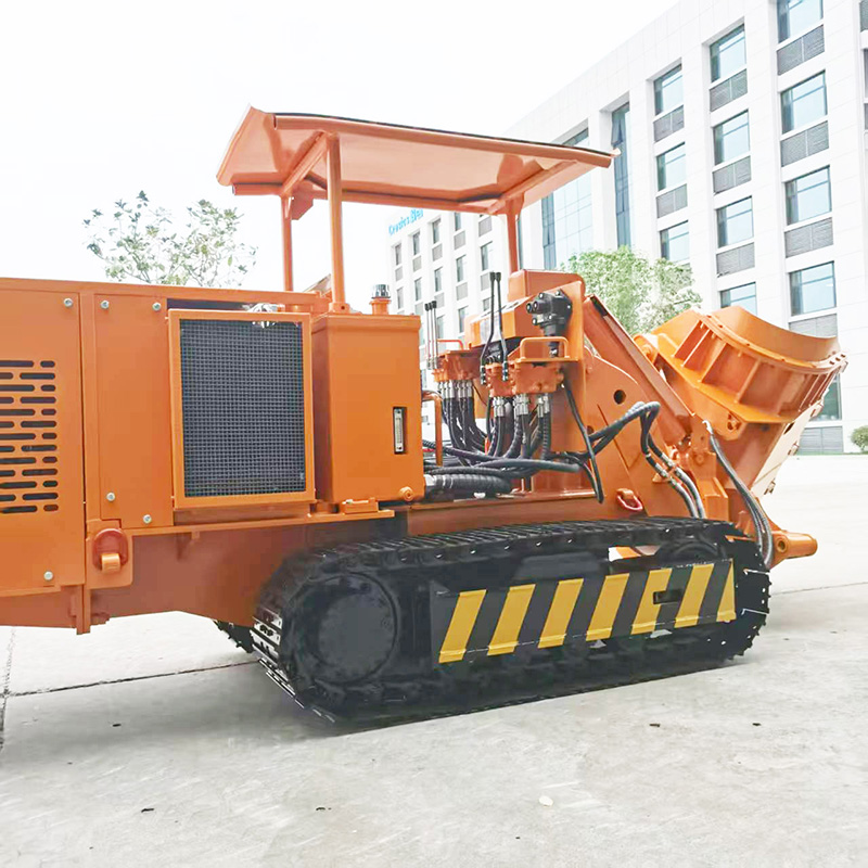 รถตักหินแบบเทข้างเปลี่ยนเร็ว