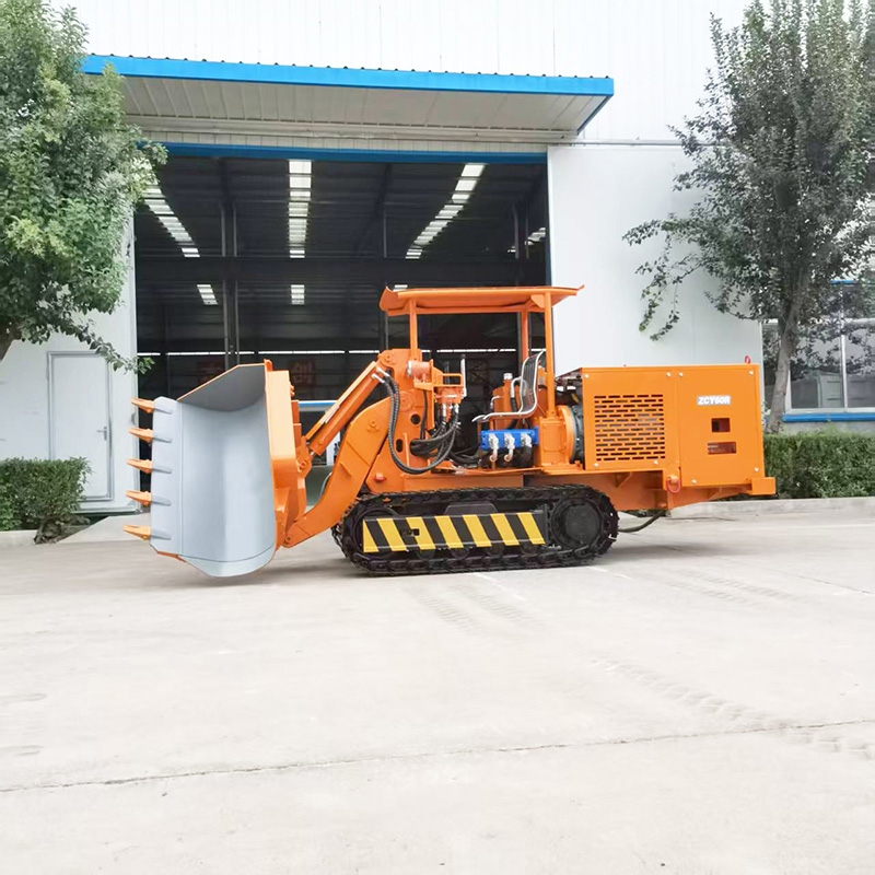 Great Side Dump Rock Loader