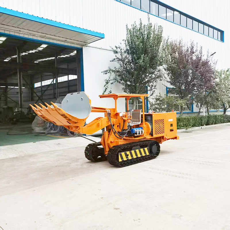 Pemuat Batu Dump Sisi Sedang