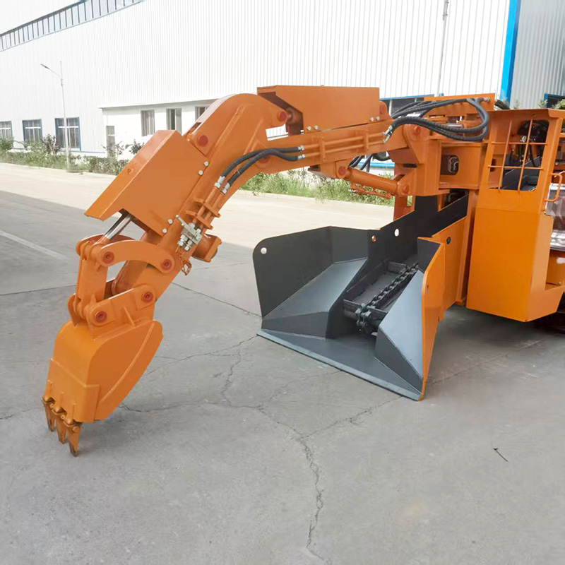 Cargadora de escombros mediana
