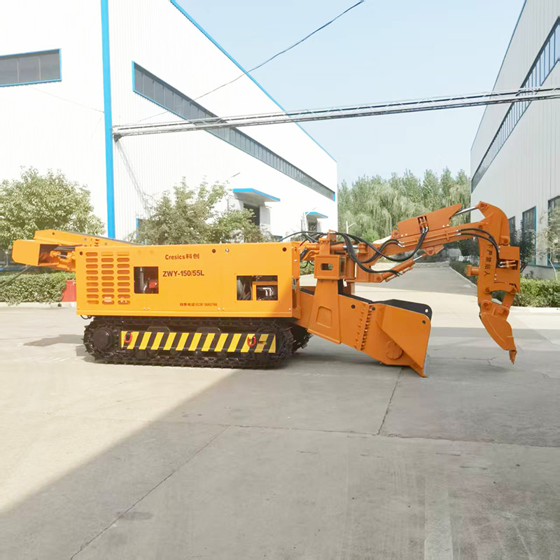 Cargadora de escombros mediana