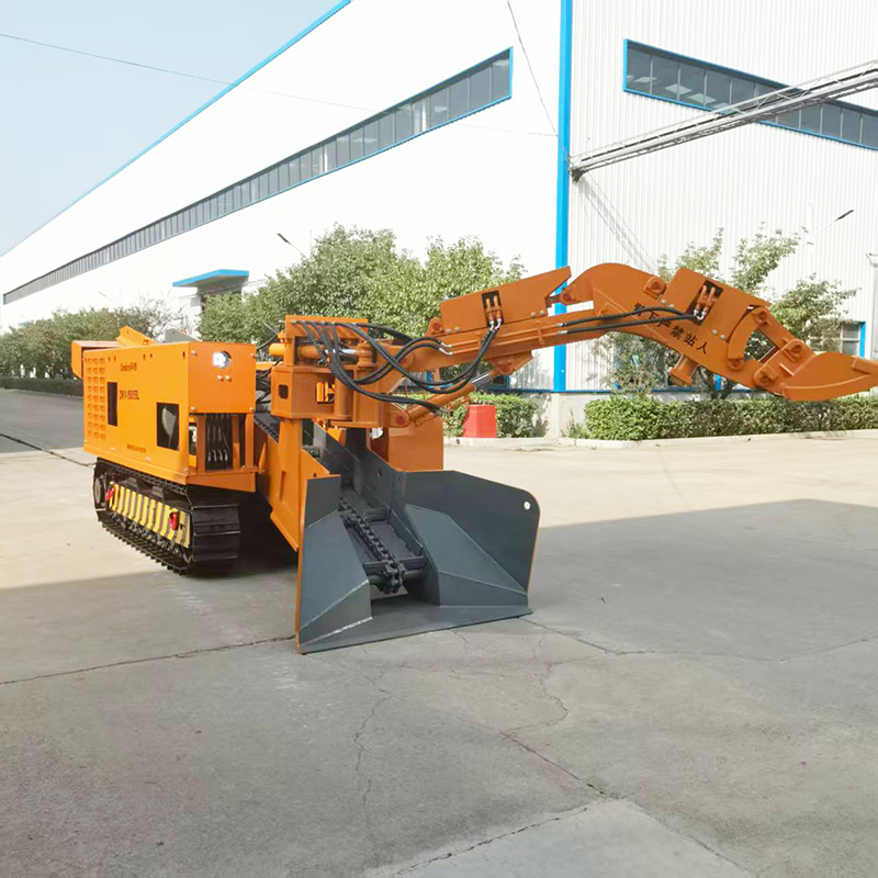 جرافة ذات حفارة مجنزرة