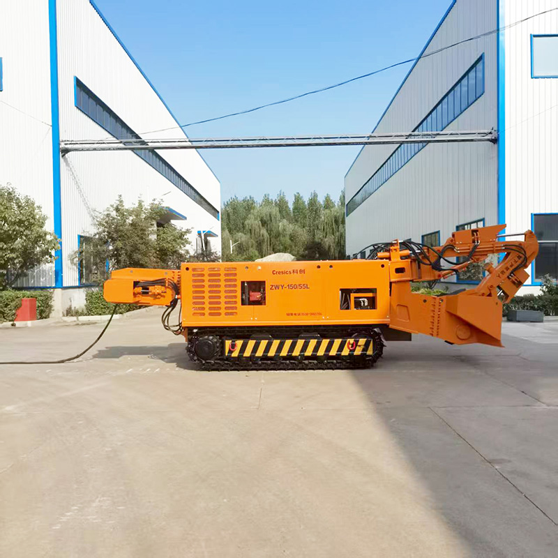 Carregadora de rastos para escavação