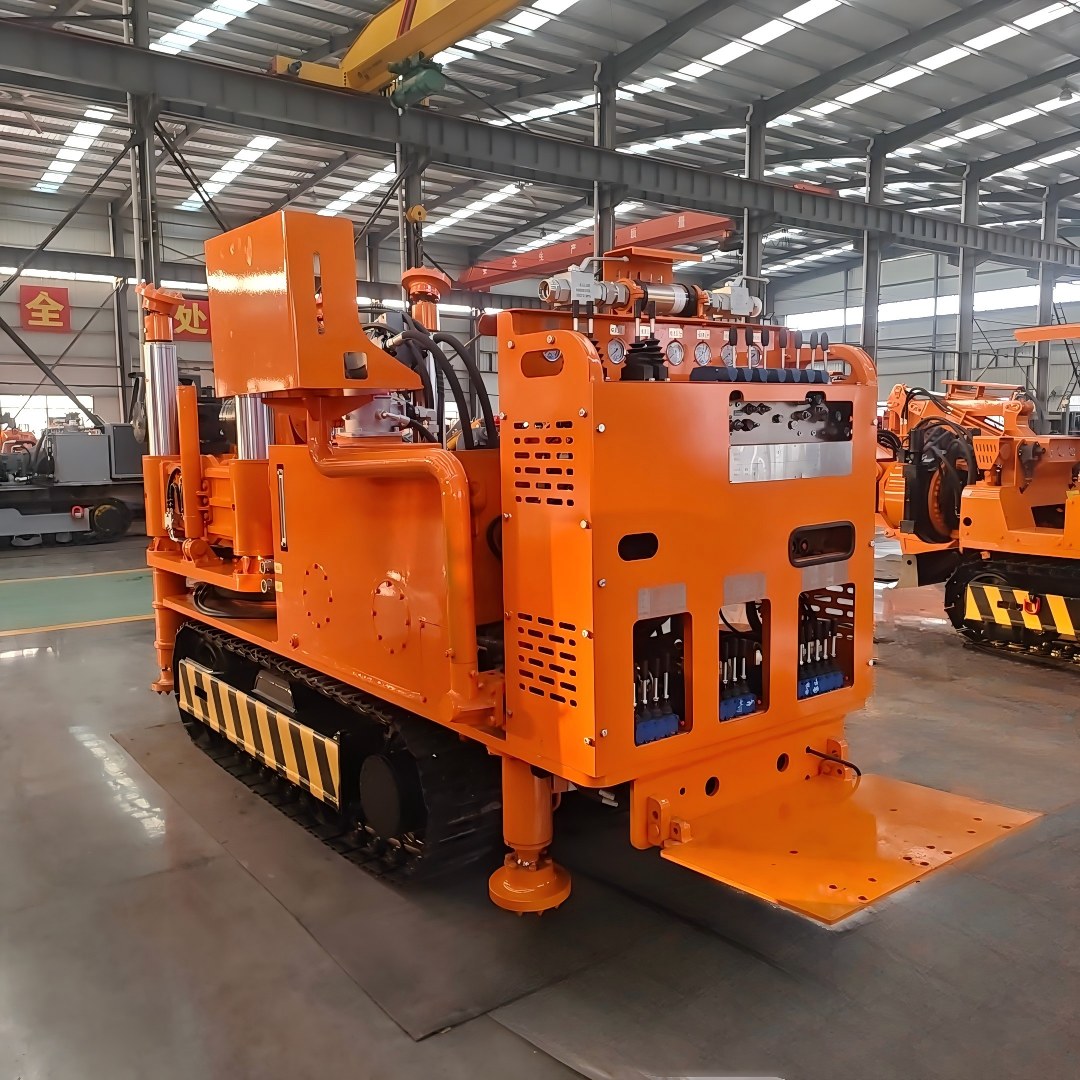 Буровая установка в угольной шахте