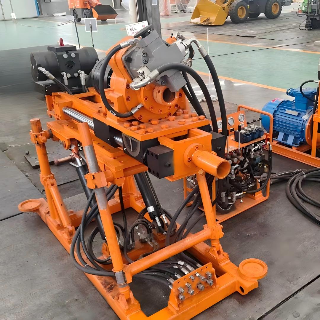 Plataforma de perforación subterránea de tipo dividido