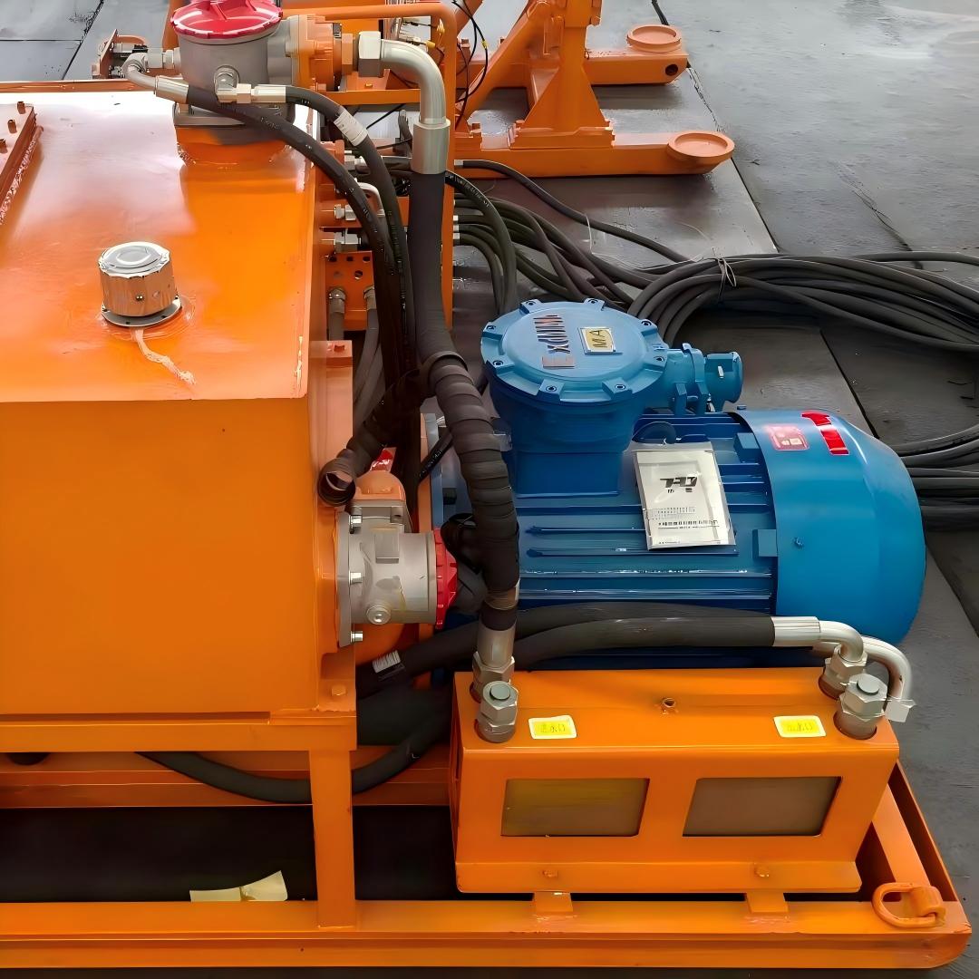 Plataforma de perforación subterránea de tipo dividido