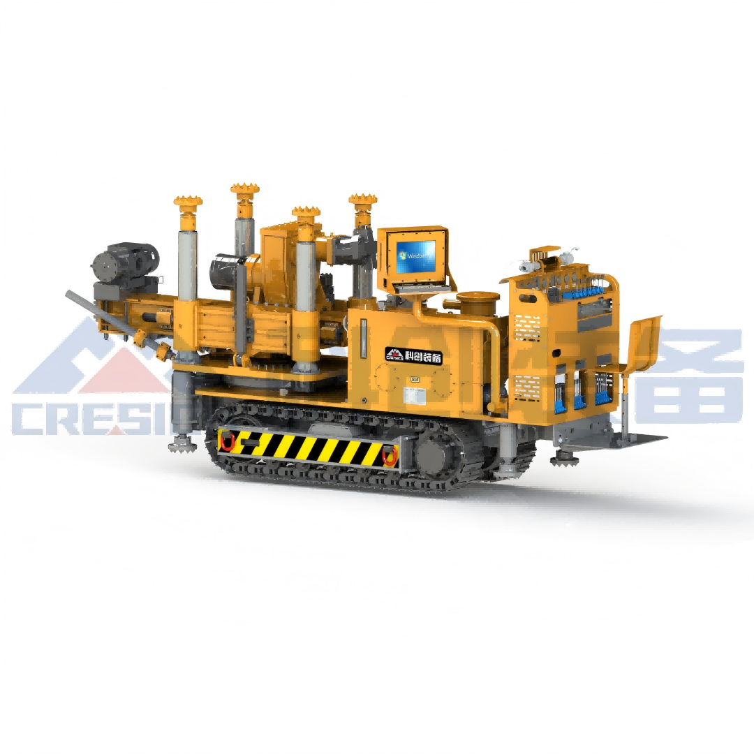 Буровая установка в угольной шахте