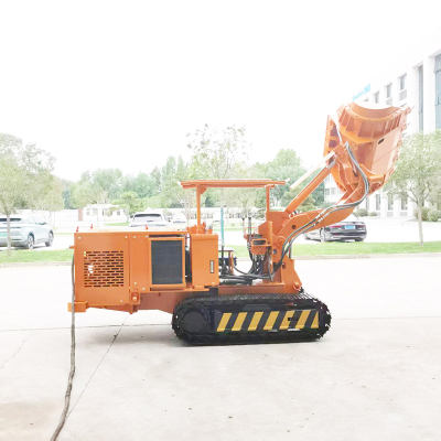 Large Side Unloading Rock Loader