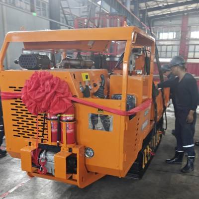 transporteur souterrain à chenilles