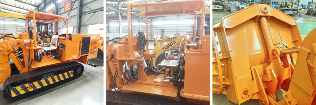 Máy bốc dỡ hàng bên hông