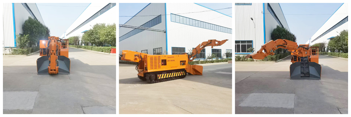 جرافة حفارة خلفية لمنجم فحم