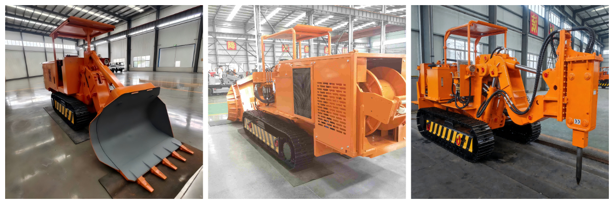 Sie benötigen einen vielseitigen Steinlader? Probieren Sie den Steinlader mit Schnellwechsel-Seitenentladung.