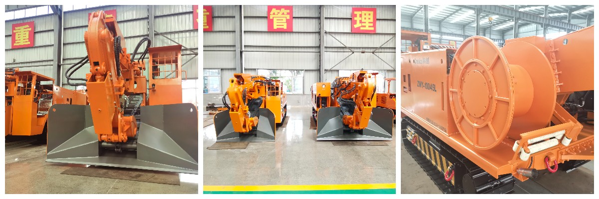 Cargadora de escombros mediana Cargadora de escombros mediana