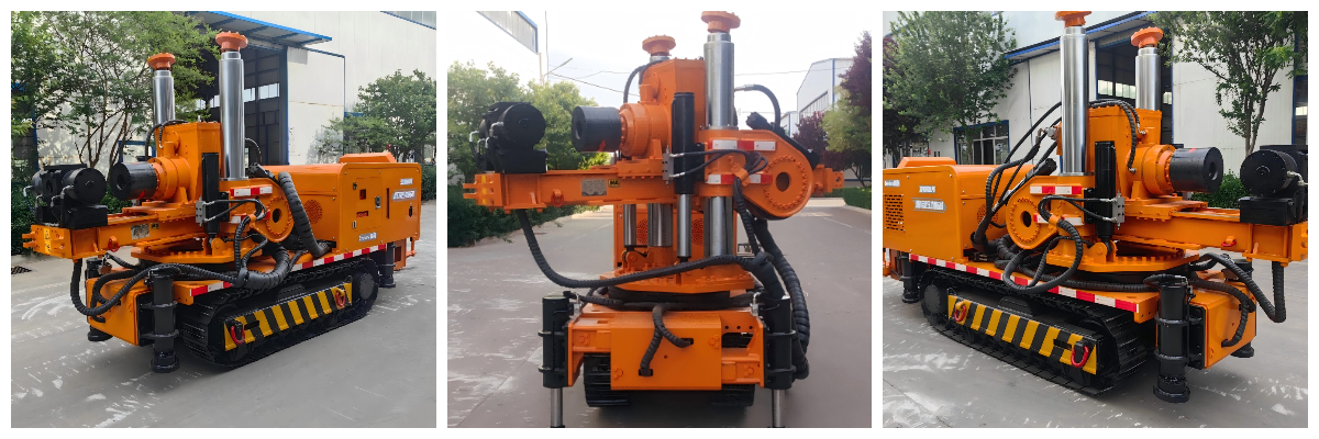 Буровая установка в угольной шахте