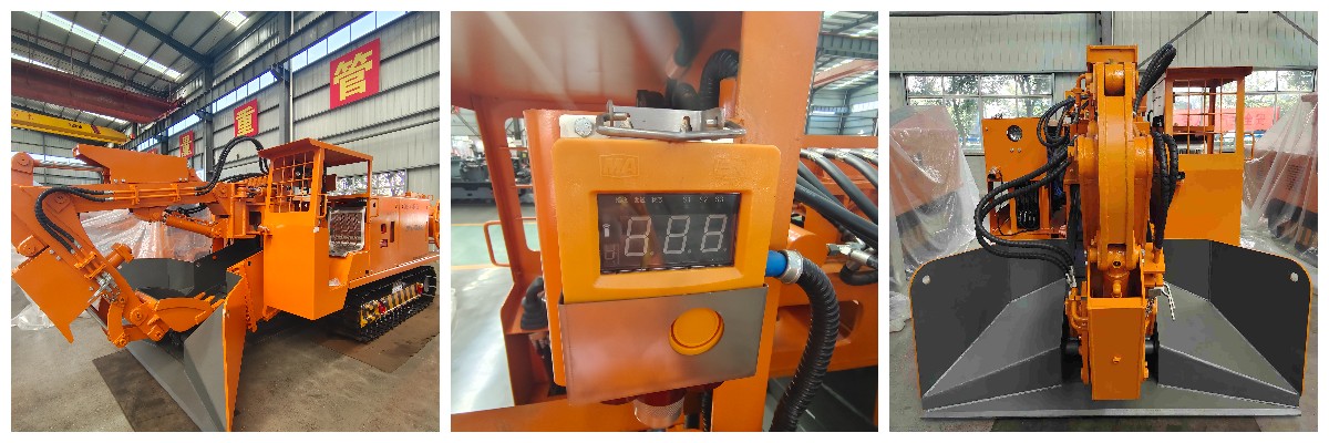 Carregadora de estéril de mina de carvão