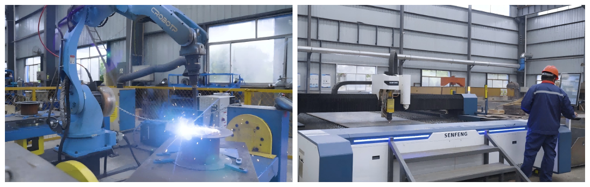 جرافة حفارة خلفية لمنجم فحم